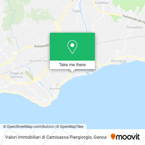 Valori Immobiliari di Camisassa Piergiorgio map