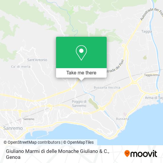 Giuliano Marmi di delle Monache Giuliano & C. map