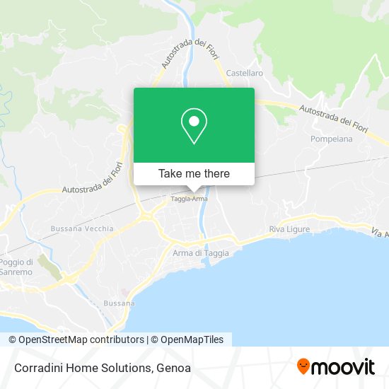 Corradini Home Solutions map