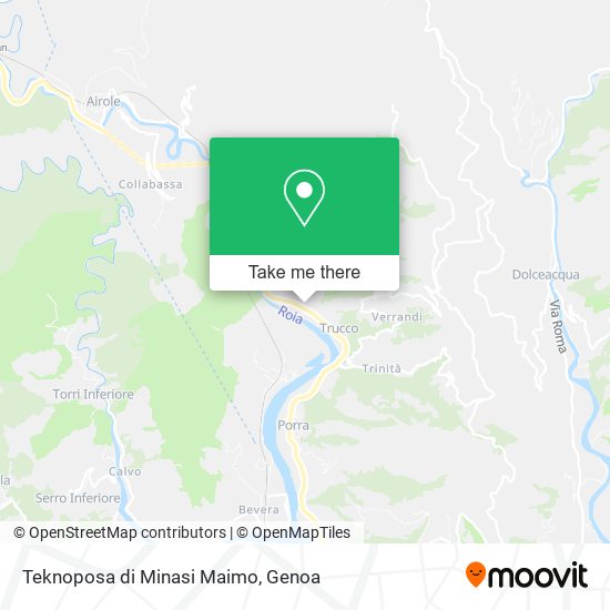 Teknoposa di Minasi Maimo map