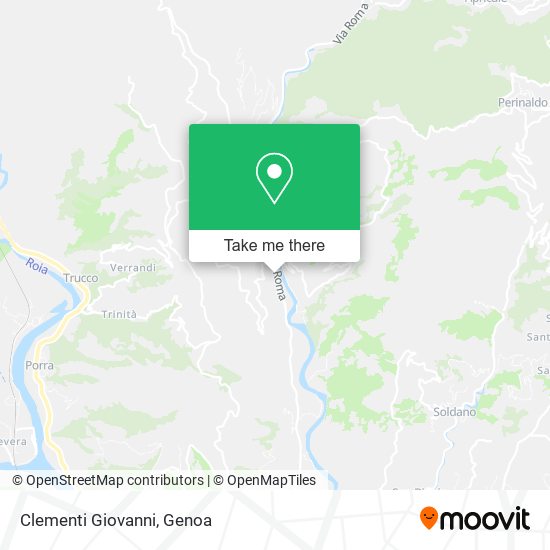 Clementi Giovanni map
