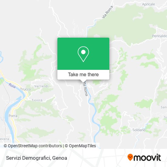 Servizi Demografici map
