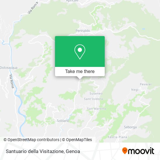 Santuario della Visitazione map