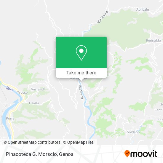 Pinacoteca G. Morscio map