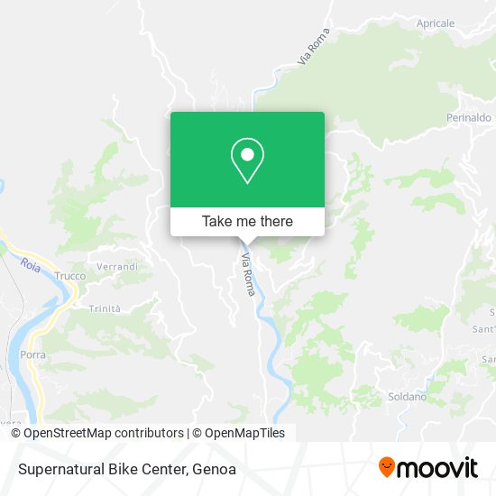 Supernatural Bike Center map