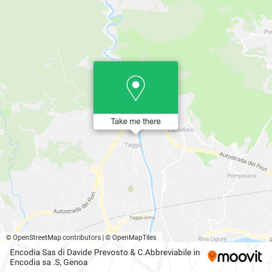 Encodia Sas di Davide Prevosto & C.Abbreviabile in Encodia sa .S map