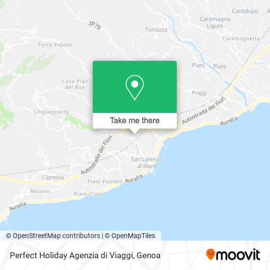 Perfect Holiday Agenzia di Viaggi map