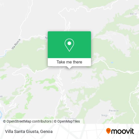 Villa Santa Giusta map