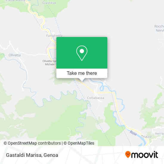 Gastaldi Marisa map