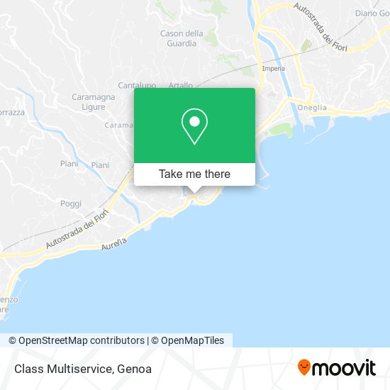 Class Multiservice map