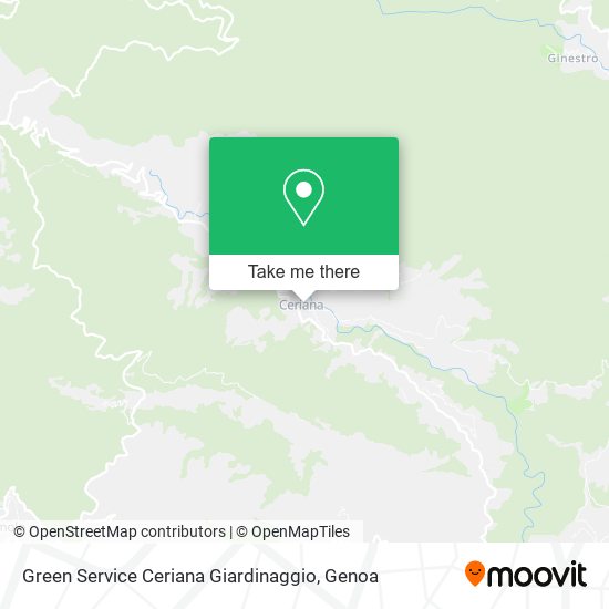 Green Service Ceriana Giardinaggio map