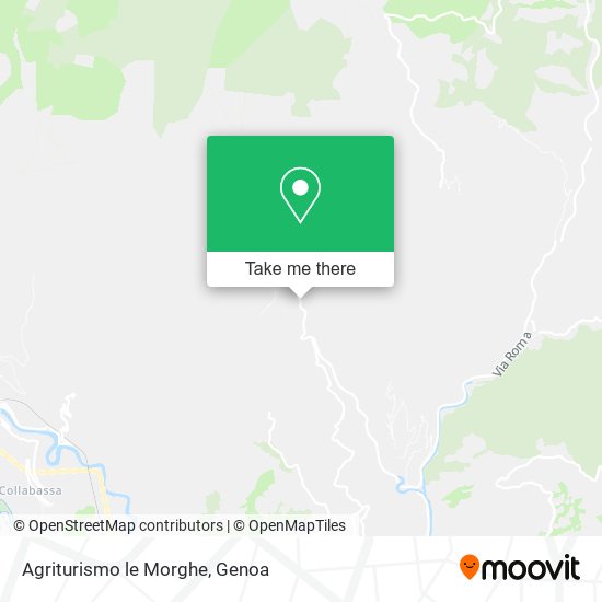 Agriturismo le Morghe map