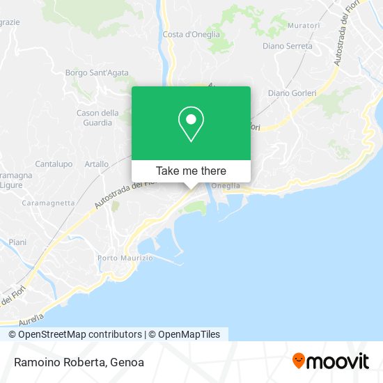 Ramoino Roberta map