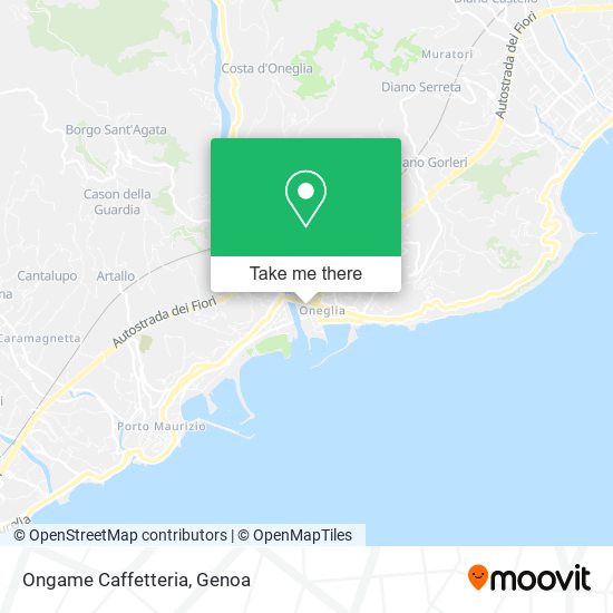 Ongame Caffetteria map