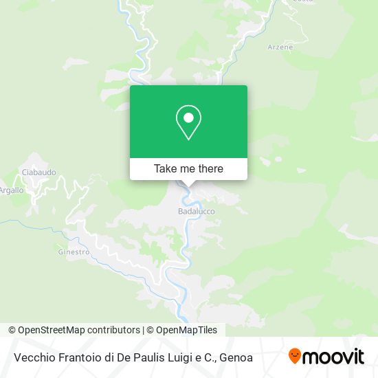 Vecchio Frantoio di De Paulis Luigi e C. map
