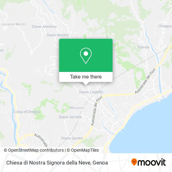 Chiesa di Nostra Signora della Neve map