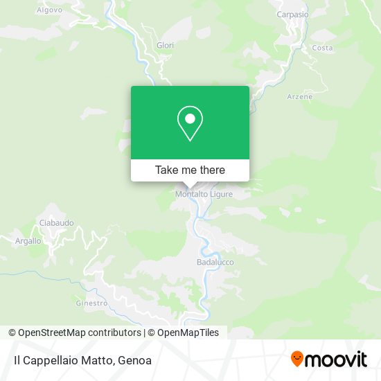 Il Cappellaio Matto map