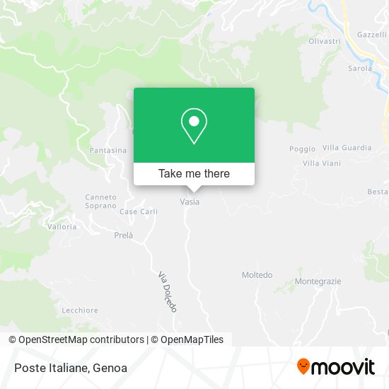 Poste Italiane map