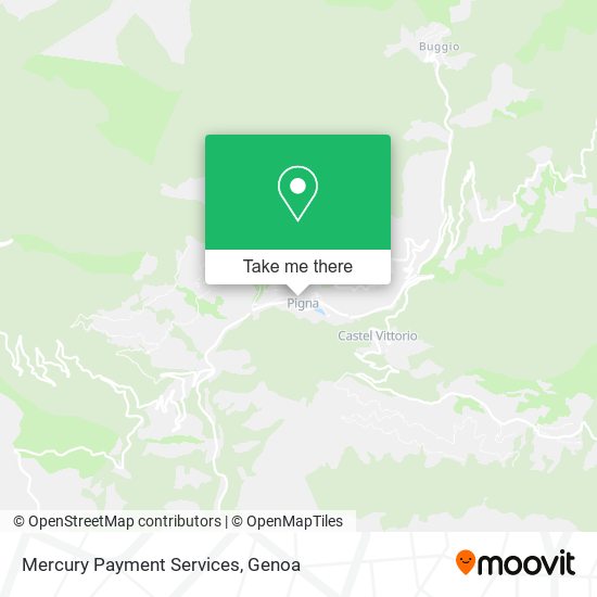 Mercury Payment Services map