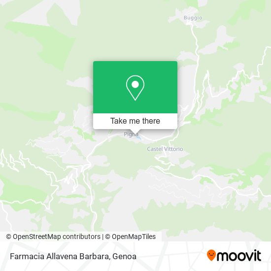 Farmacia Allavena Barbara map