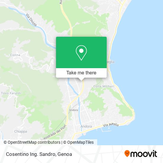 Cosentino Ing. Sandro map