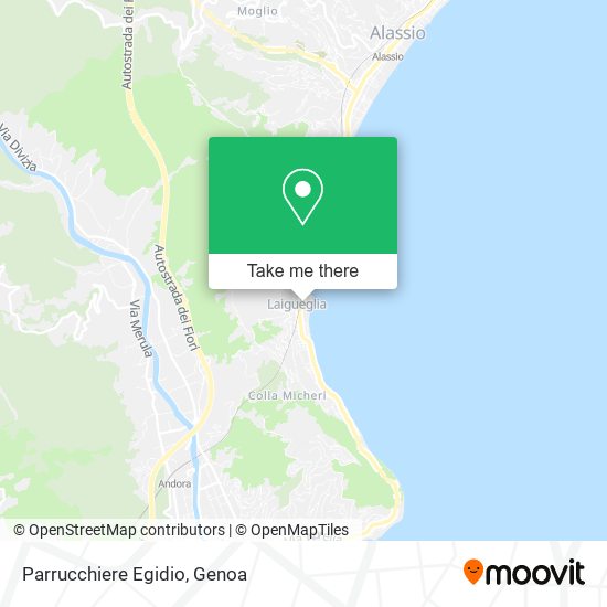 Parrucchiere Egidio map