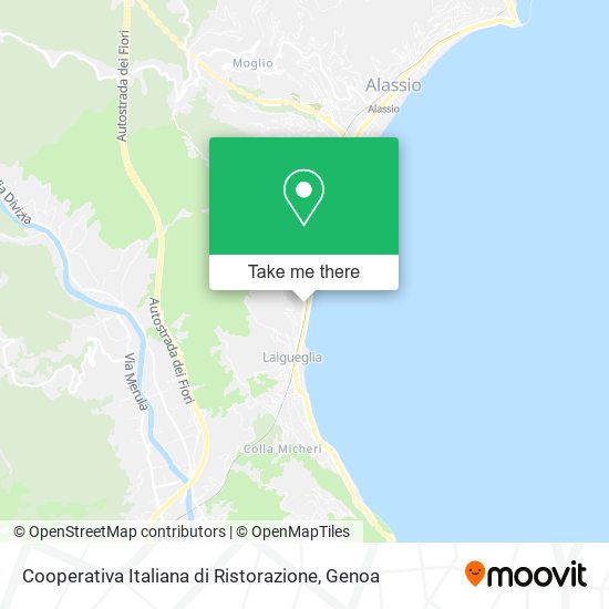 Cooperativa Italiana di Ristorazione map