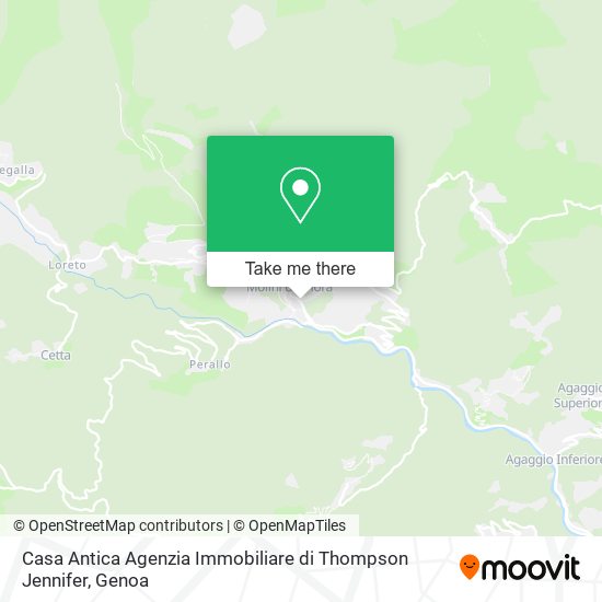 Casa Antica Agenzia Immobiliare di Thompson Jennifer map