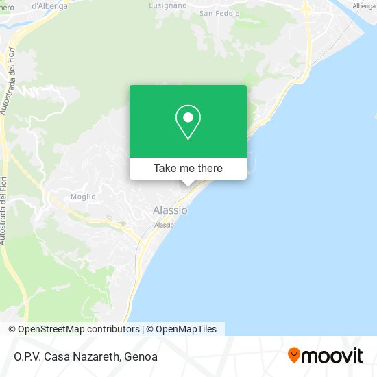 O.P.V. Casa Nazareth map