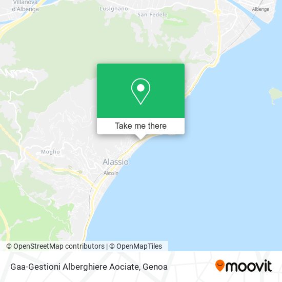 Gaa-Gestioni Alberghiere Aociate map