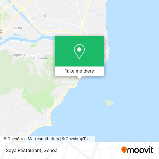 Soya Restaurant map