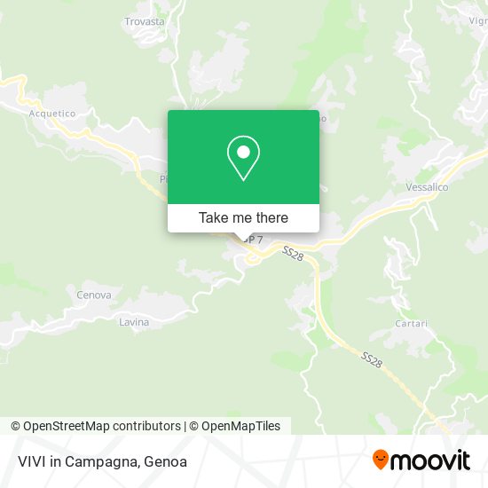 VIVI in Campagna map