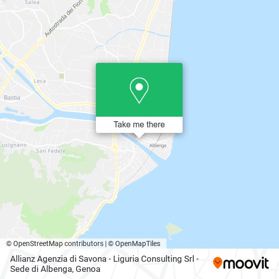 Allianz Agenzia di Savona - Liguria Consulting Srl - Sede di Albenga map