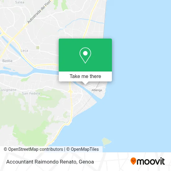 Accountant Raimondo Renato map