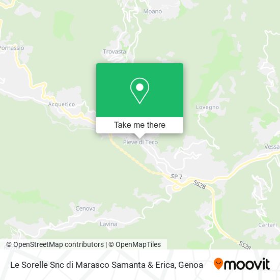 Le Sorelle Snc di Marasco Samanta & Erica map