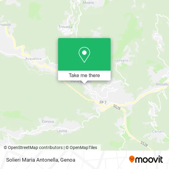 Solieri Maria Antonella map