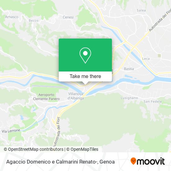 Agaccio Domenico e Calmarini Renato- map