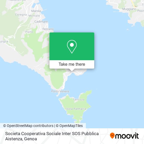 Societa Cooperativa Sociale Inter SOS Pubblica Aistenza map