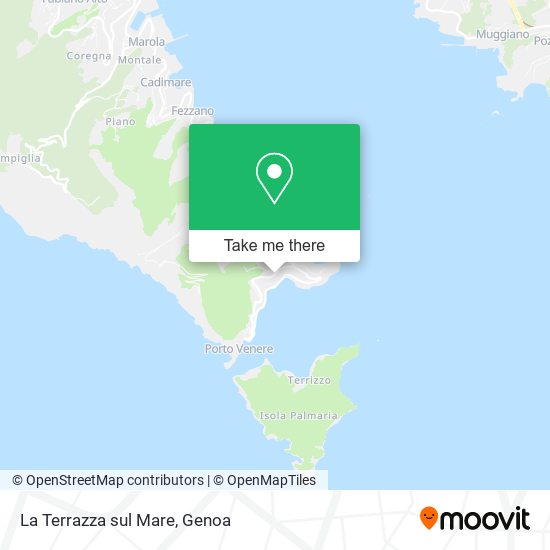 La Terrazza sul Mare map