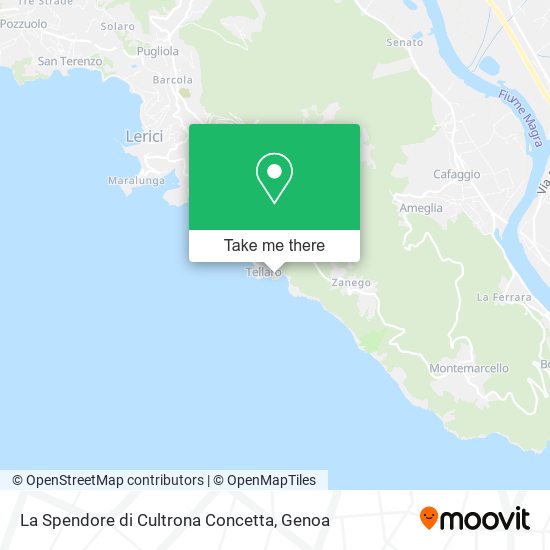 La Spendore di Cultrona Concetta map