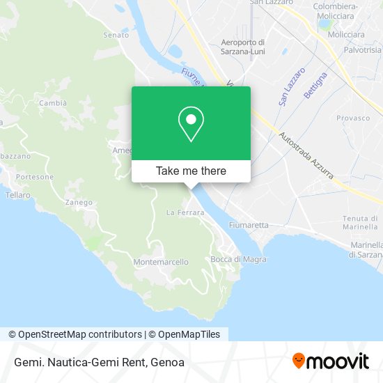 Gemi. Nautica-Gemi Rent map