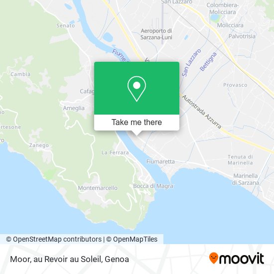 Moor, au Revoir au Soleil map