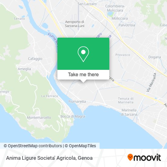 Anima Ligure Societa' Agricola map