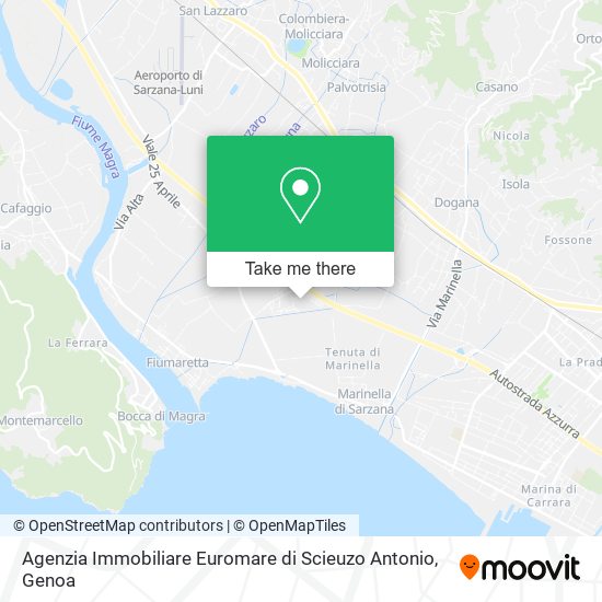 Agenzia Immobiliare Euromare di Scieuzo Antonio map