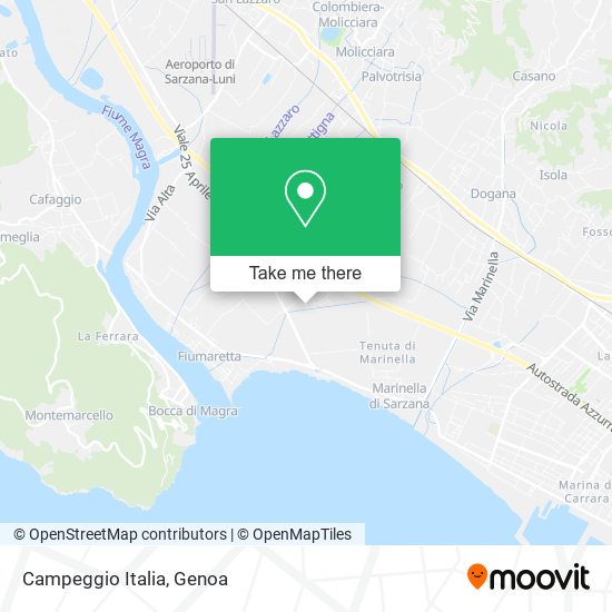 Campeggio Italia map