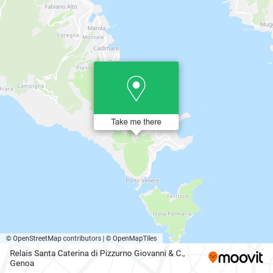 Relais Santa Caterina di Pizzurno Giovanni & C. map