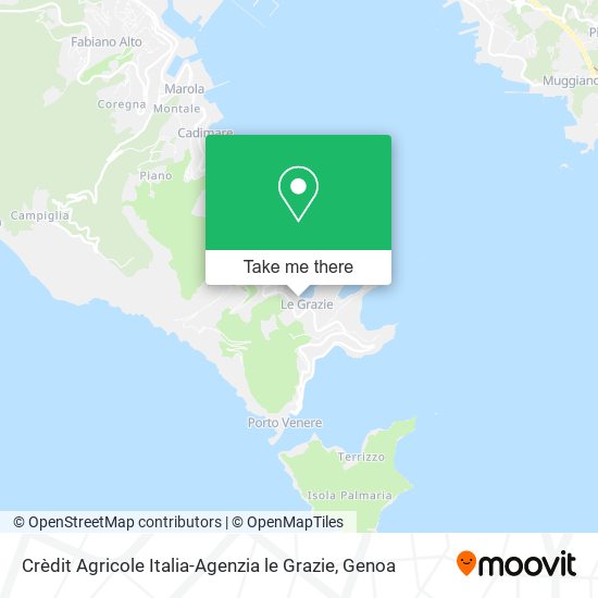 Crèdit Agricole Italia-Agenzia le Grazie map