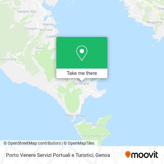 Porto Venere Servizi Portuali e Turistici map