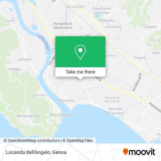 Locanda dell'Angelo map