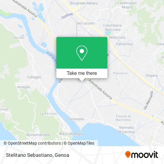 Stelitano Sebastiano map